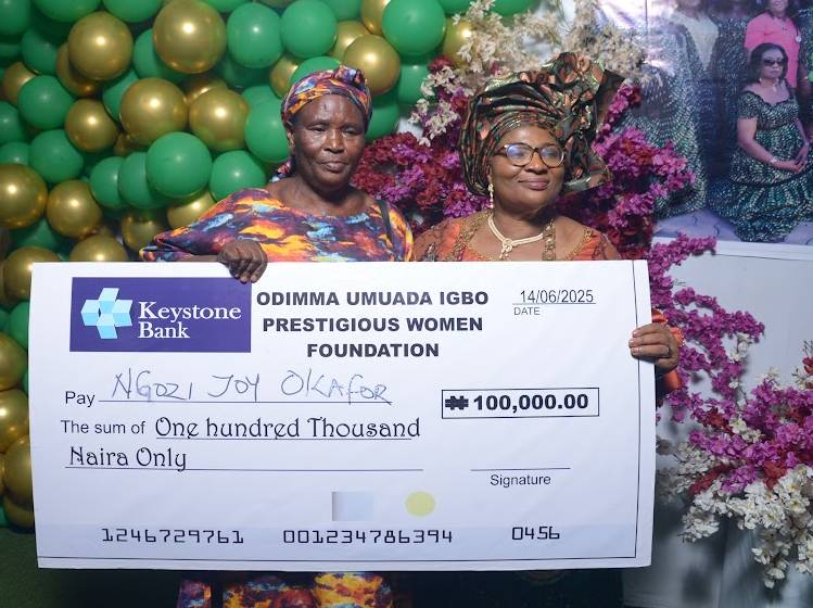 People donating supplies