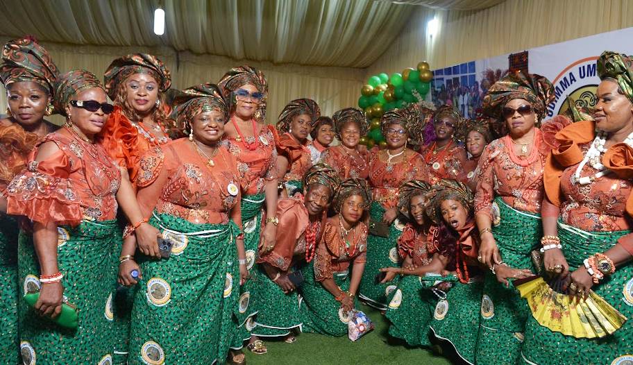 Women in community meeting